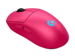Геймърска мишка Logitech G Pro 2 Lightspeed Wireless - Magenta