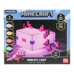 Лампа Paladone: Minecraft - Axolotl Light, PP11743MCFV2