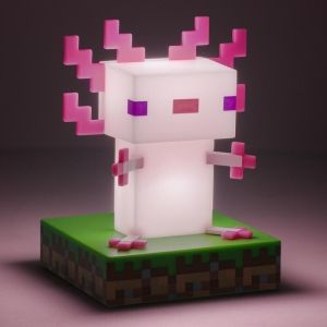 Лампа Paladone Icons: Minecraft - Axolotl Light