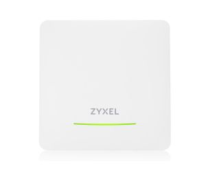 Аксес-пойнт ZyXEL NWA90BEPRO, BE6500, (2.4GHz: 2x2:2, 5GHz or 6GHz: 2x2:2) MU-MIMO, Dual Radio 2.4 and 5 or 6GHz, 1 x 2.5G LAN Ports, PoE+ (802.3at), Standalone/Nebula Cloud Including Power Adapter