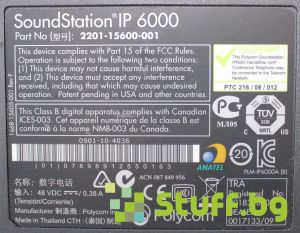 Polycom SoundStation IP 6000
