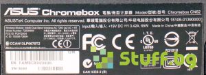Asus Chromebox CN62 i7