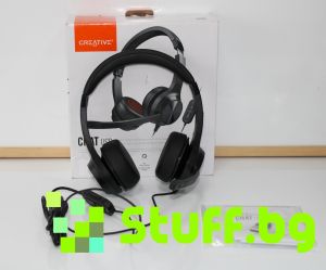 Слушалки Creative Headset Chat USB