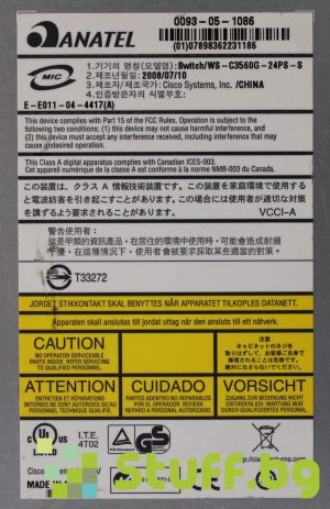 Cisco Catalyst 3560G