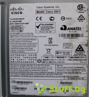Cisco 2921 router