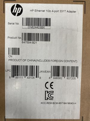 HP 331T Ethernet Adapter