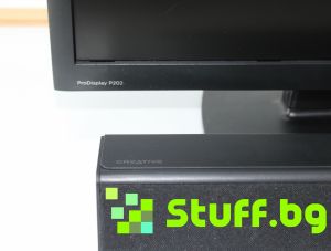 HP ProDisplay P202+Soundbar CREATIVE Stage SE Mini