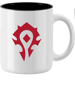 Чаша World of Warcraft: Horde White - 325ml